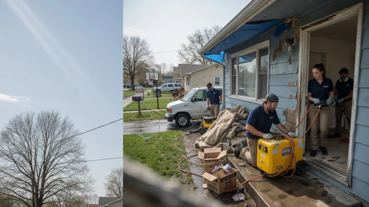 Basement Flood Cleanup in Maud, TX near me